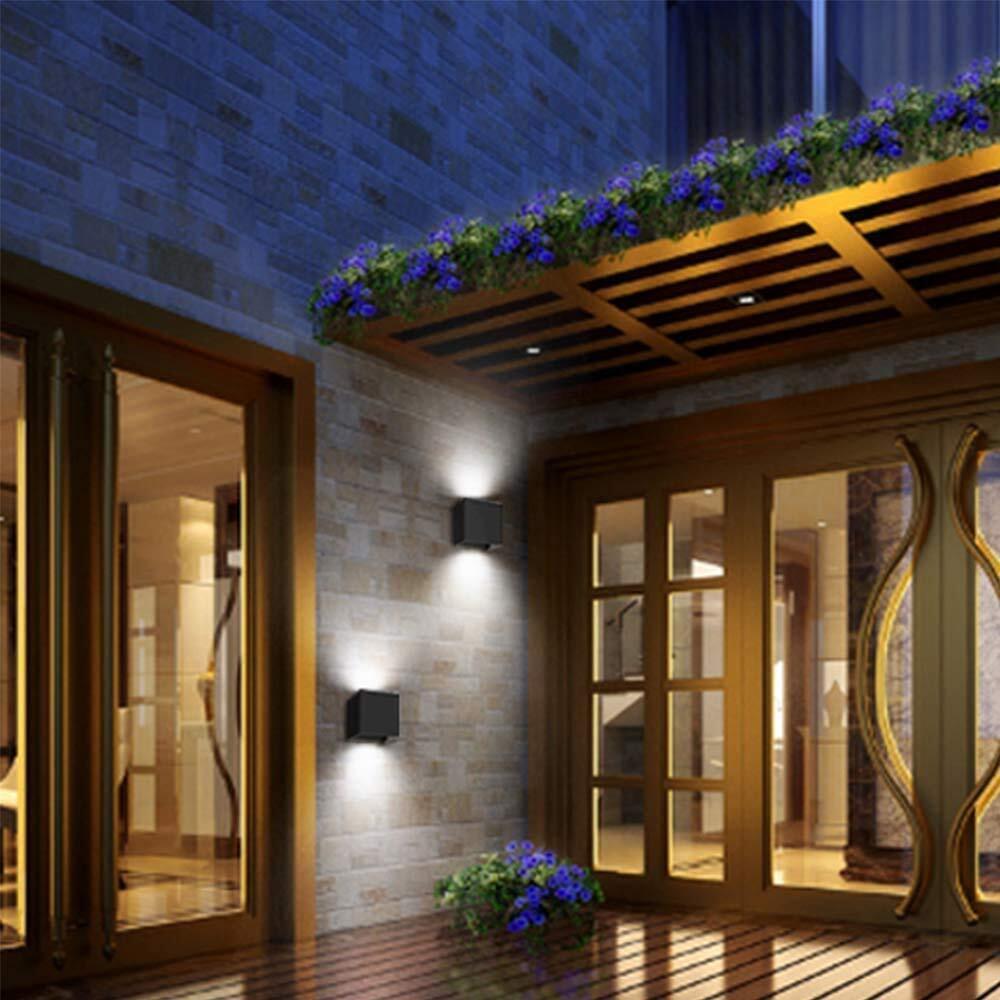 Modern LED Up Down Wall Lights Lighting Fixture Outdoor Indoor Lamp