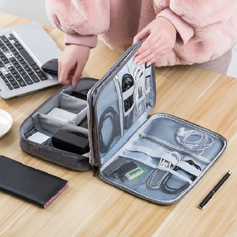 Portable Digital Storage Bag For Electronic Accessories
