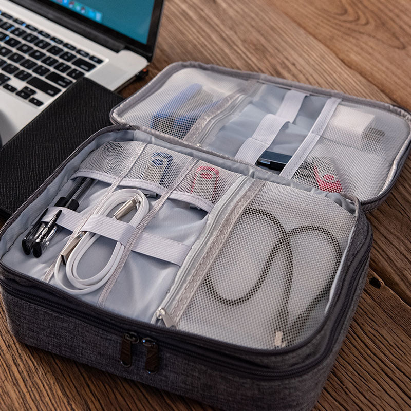 Portable Digital Storage Bag For Electronic Accessories