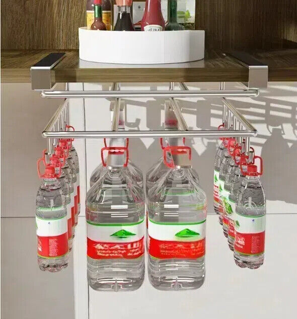 Under Shelf Storage Rack Home Kitchen Hanging Cabinet