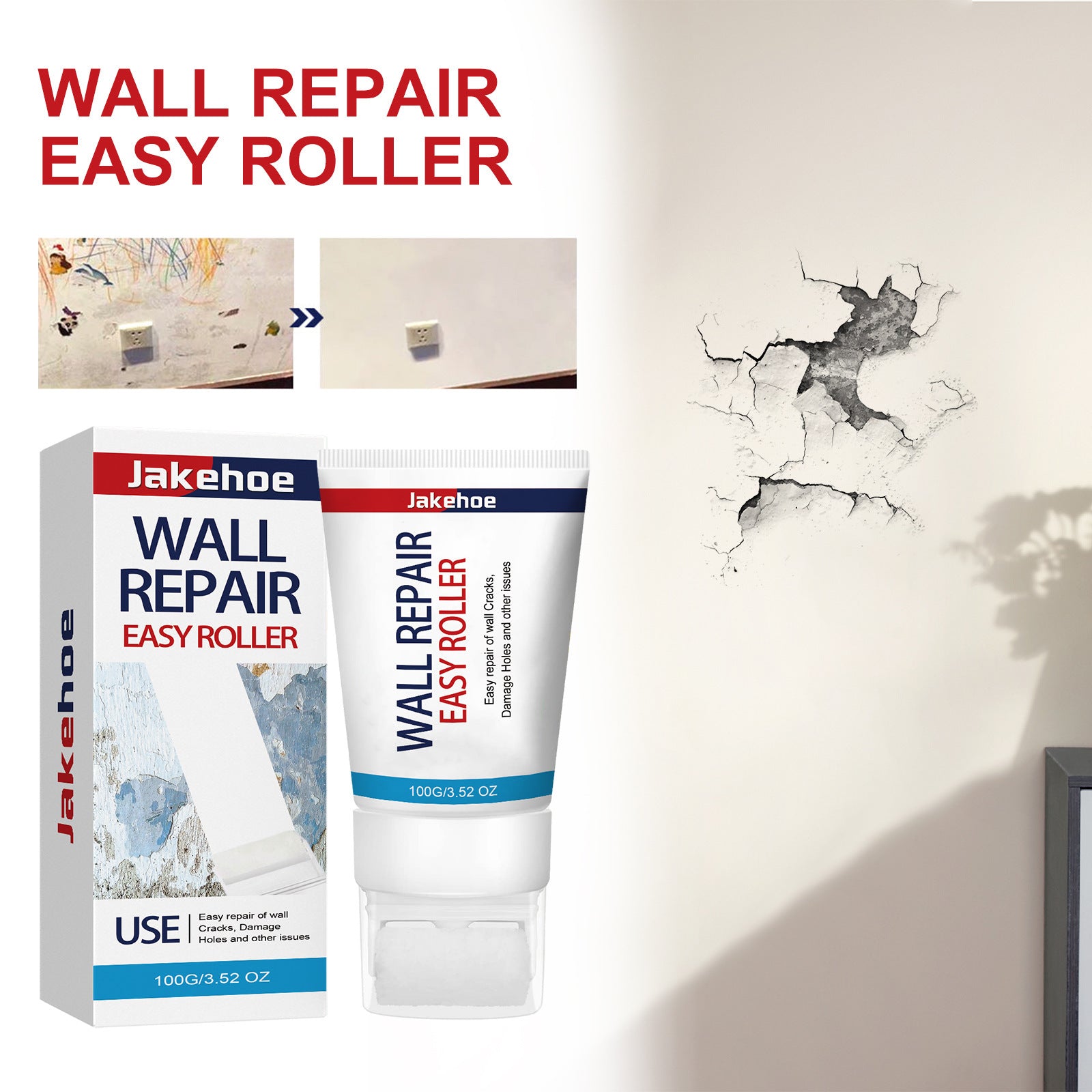 Waterproof Anti-crack Cover Mildew Stain Renovation Cream